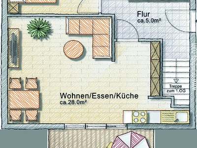 ÜBERSICHT EG Fewo 